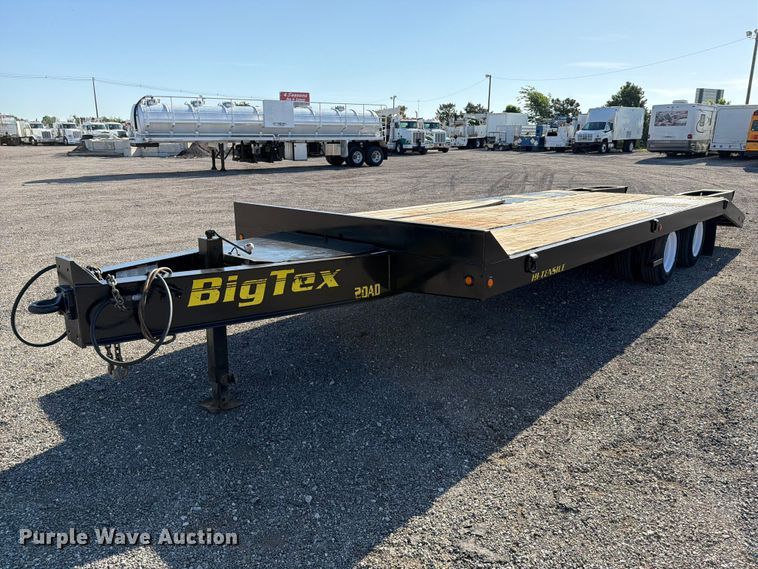 2012 Big Tex 20AD-20+5 equipment trailer - EG9253