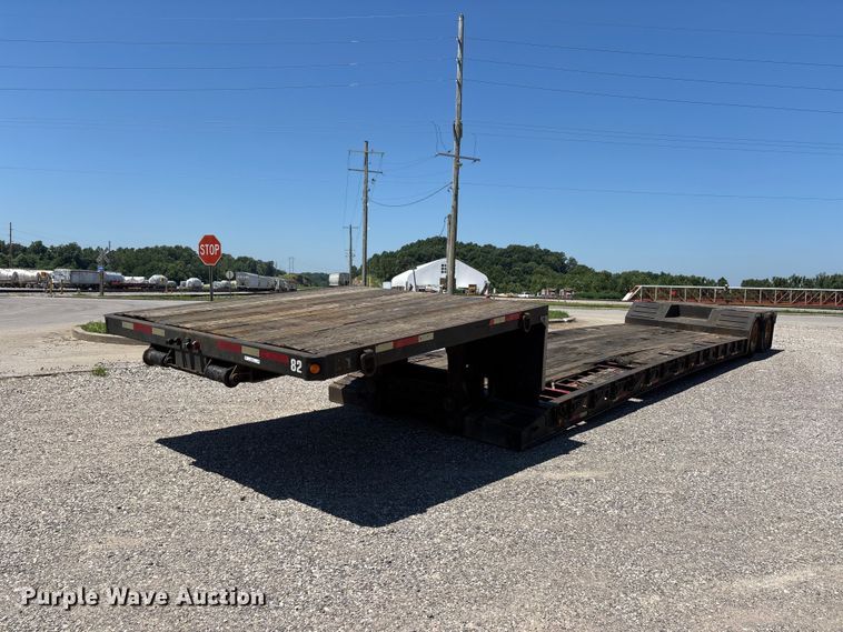 2013 Fontaine lowboy equipment trailer - ER3114