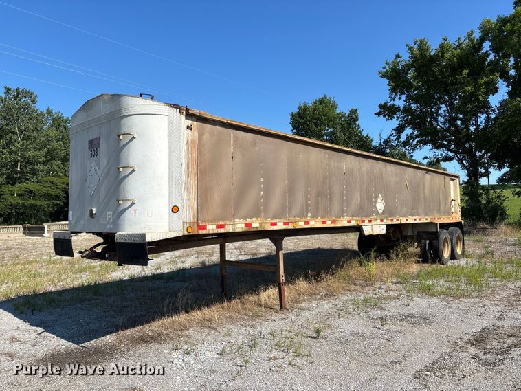 2000 Travis end dump trailer - ER3122