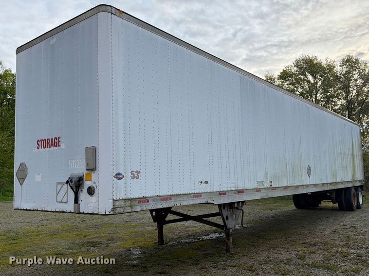 2004 Utility Trailer Manufacturer dry van trailer - EW2051