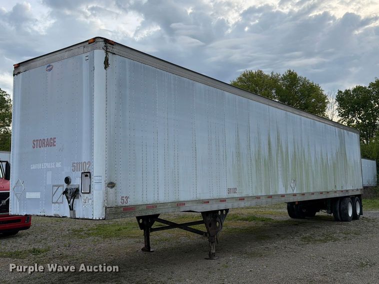 2002 Utility Trailer Mfg. Co. dry van trailer - EW2053
