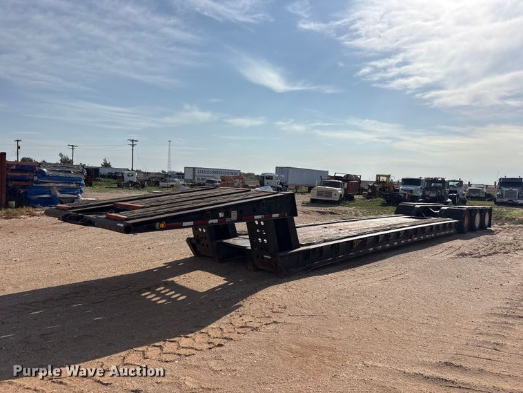 2000 Fontaine Specialized Inc 503MFD lowboy equipment trailer - FC2471
