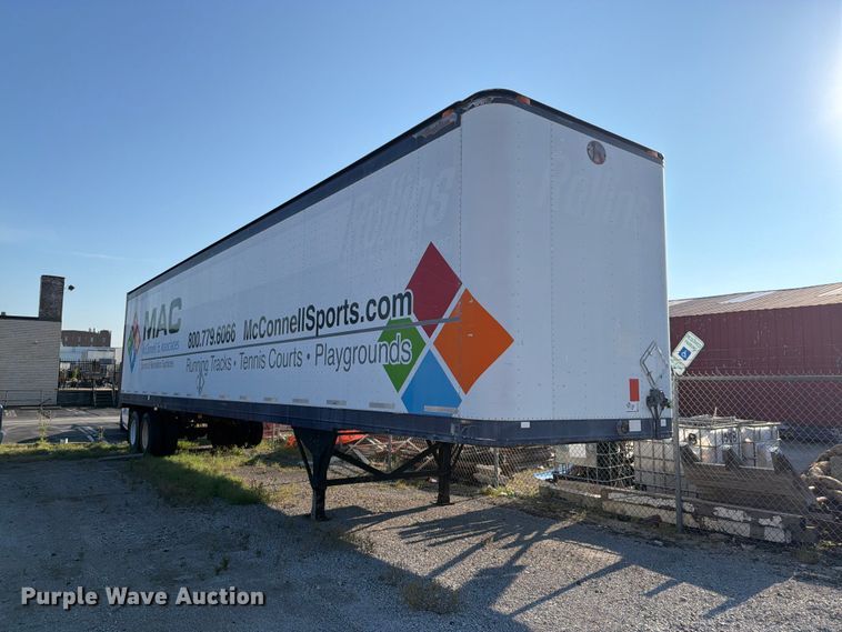 1992 Great Dane dry van trailer - FK3152