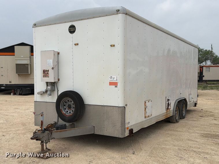 2015 Wells Cargo FW2424W enclosed cargo trailer - ED5252