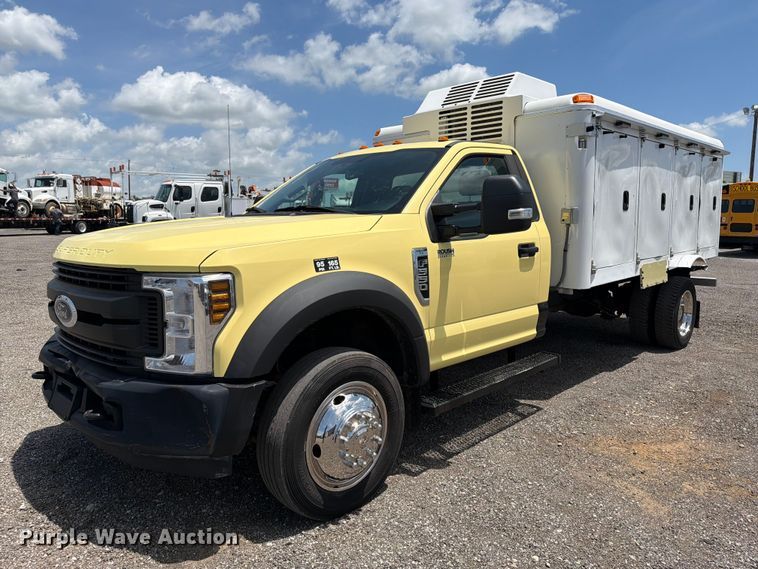 2019 Ford F550 Super Duty refrigerated delivery truck - EG9257