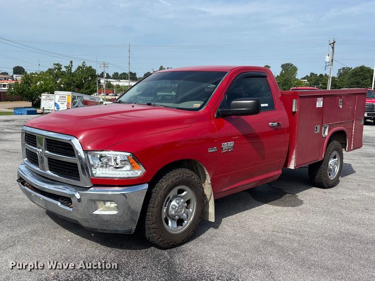 2012 Dodge Ram 2500 SLT utility bed pickup truck - ER3171