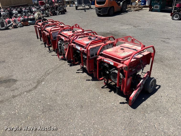 (5) Multiquip GA-6HR generators - ER7612