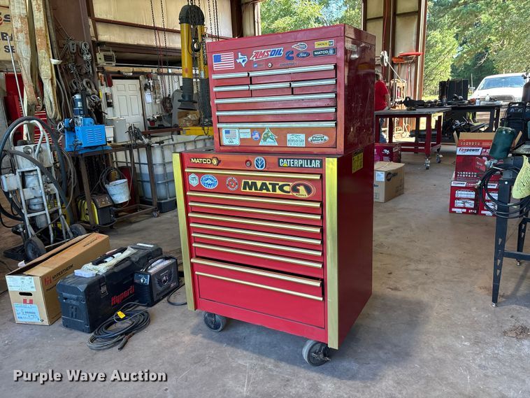 (2) 1996 Matco toolboxes - ET0102