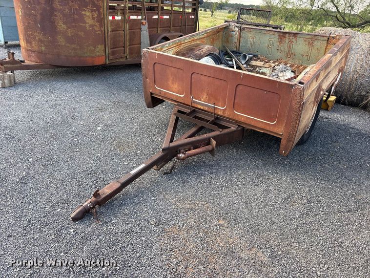 Shopbuilt Truck bed trailer utility trailer - ET0119
