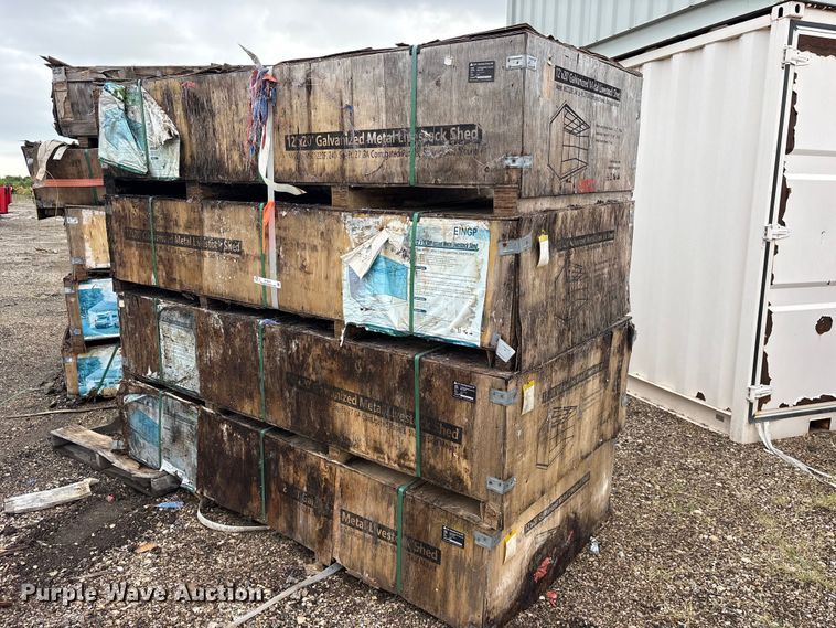 (4) Valley Pioneer MSC1220F livestock sheds - ET0231