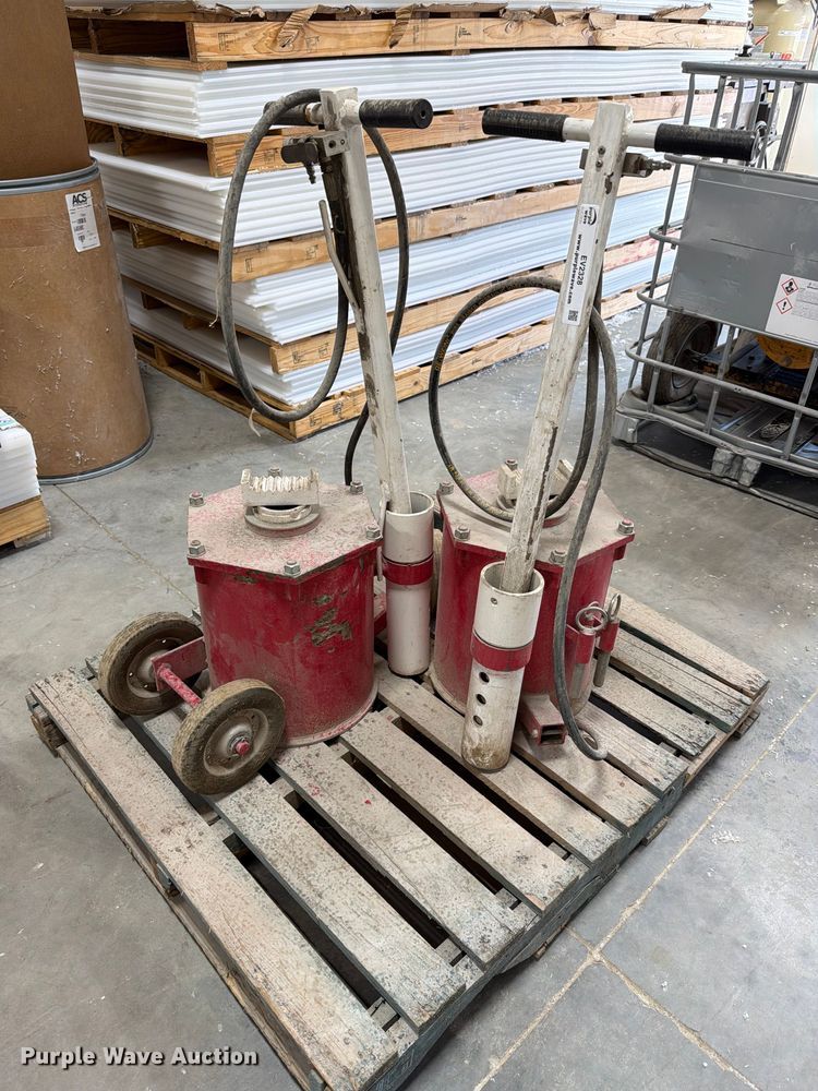 (2) Sune X HD 10-ton Portable air lift jacks - EV2328