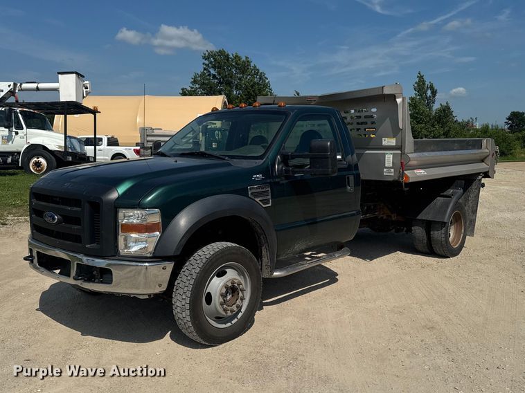 2009 Ford F450 Super Duty dump truck - FB5761