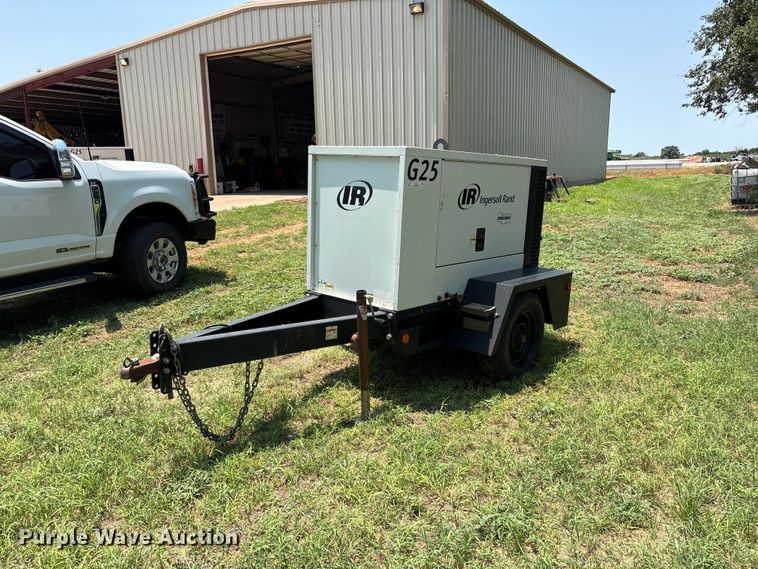 2011 Ingersoll Rand G25 generator - FC2512
