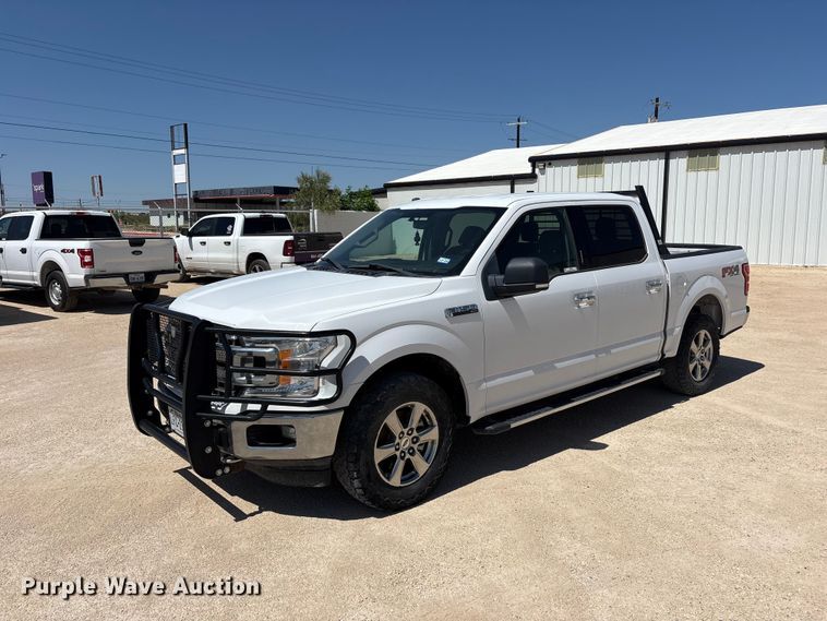 2018 Ford F150 Crew Cab pickup truck - JM9518