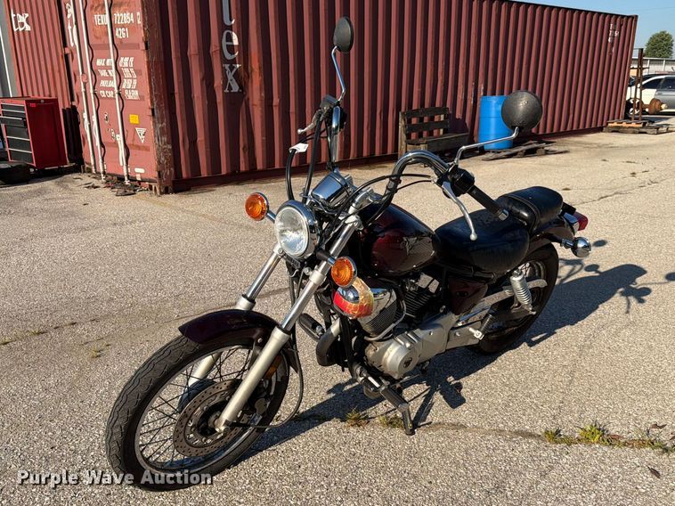 2007 Yamaha Virago 250 motorcycle - MQ9040