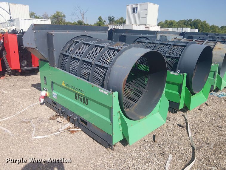 Erie Industries GF480 trommel screen - NC9768