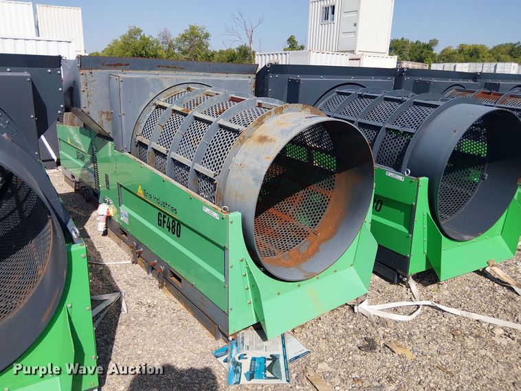 Erie Industries GF480 trommel screen - NC9770