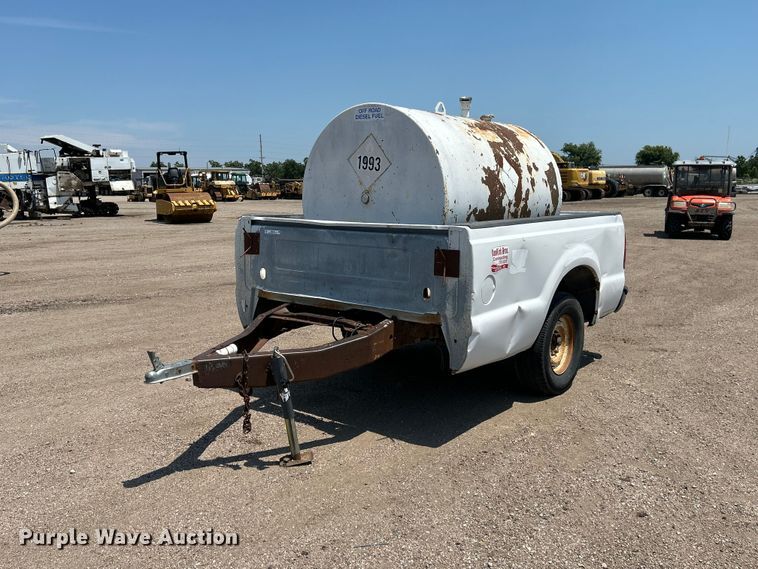 Shop Built fuel trailer - NM9796