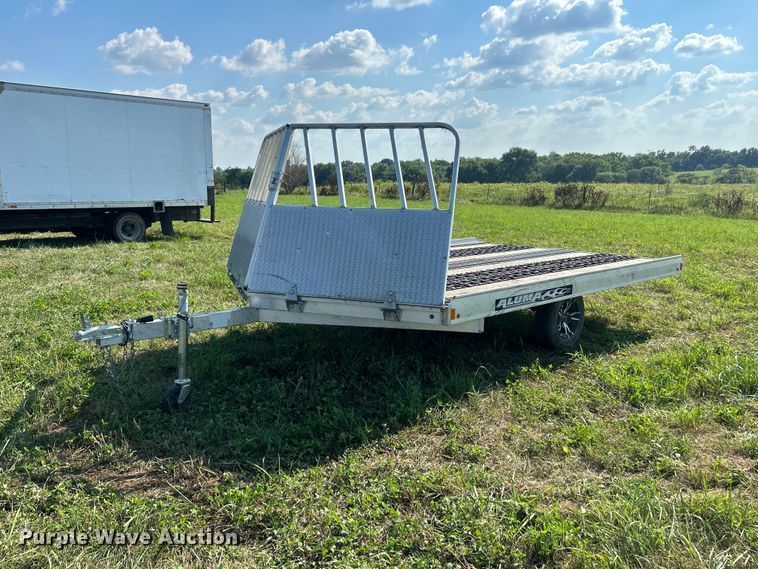 2017 Aluma 8612D/13 snowmobile trailer - NM9842