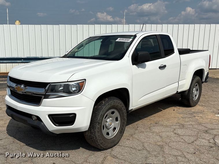 2019 Chevrolet Colorado pickup truck - YA3835