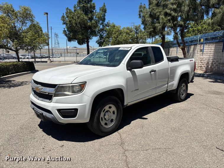 2019 Chevrolet Colorado Ext. Cab pickup truck - YA3896