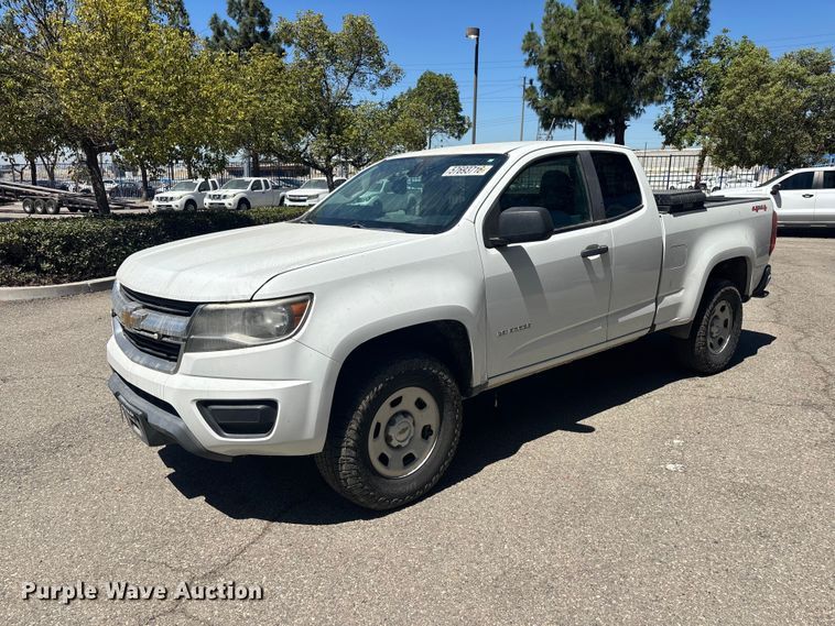 2019 Chevrolet Colorado Ext. Cab pickup truck - YA3897