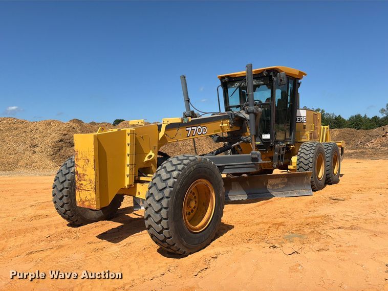2007 John Deere 770D motor grader - ED5354