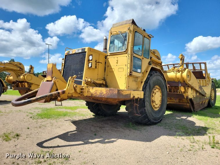 1983 Caterpillar 637D conventional scraper  - EE1180