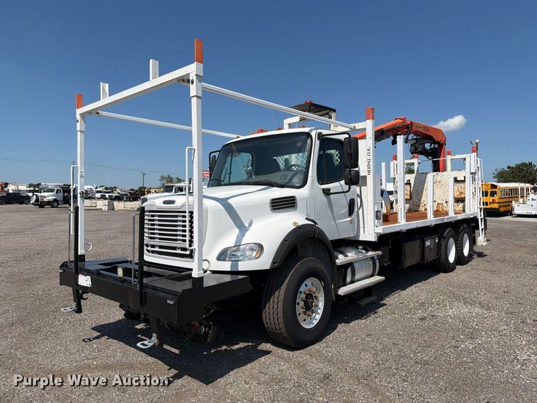 2013 Freightliner Business Class M2 crane truck - EG9282