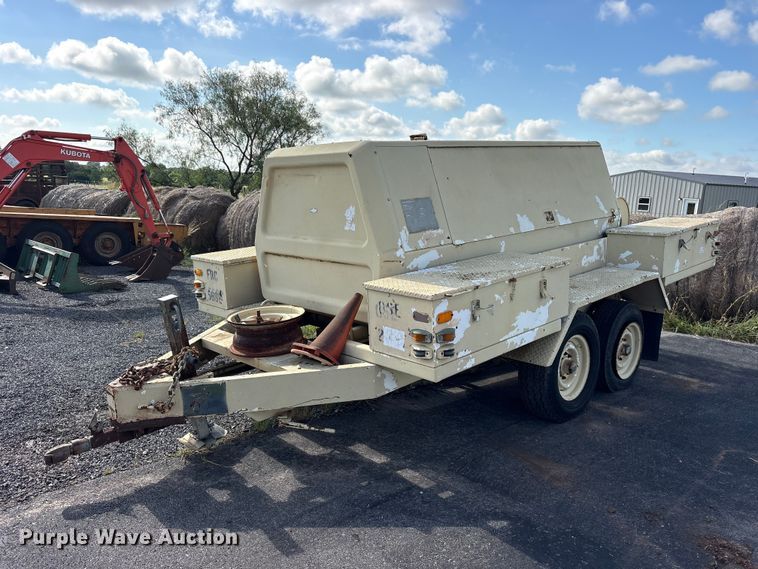 1985 Ingersoll Rand P-250-W-D-M-H268 air compressor - ET0114
