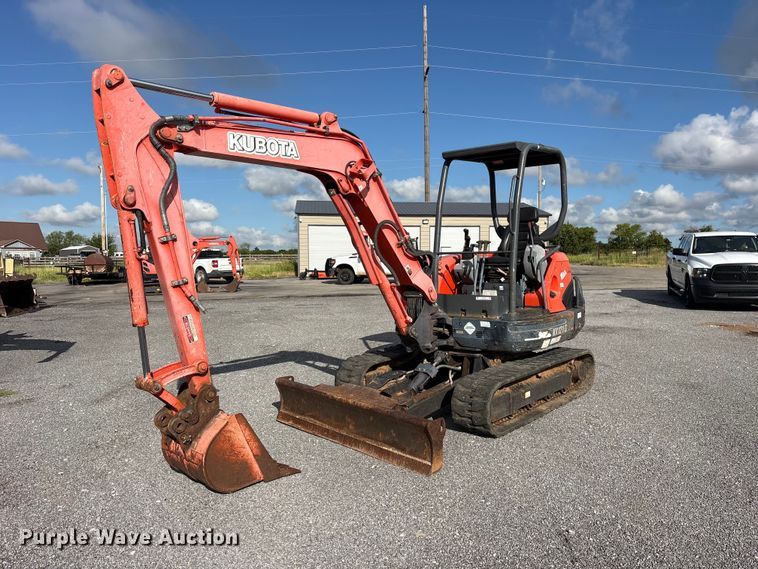 2013 Kubota KX121-3 mini excavator - ET0115