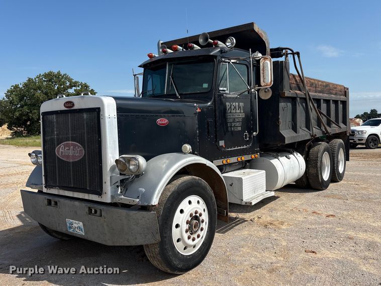 1983 Peterbilt 359 dump truck - EU5707