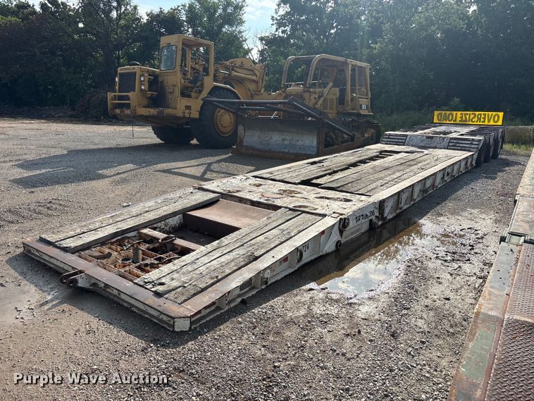 1979 Load king 353DF lowboy equipment trailer - EU5708