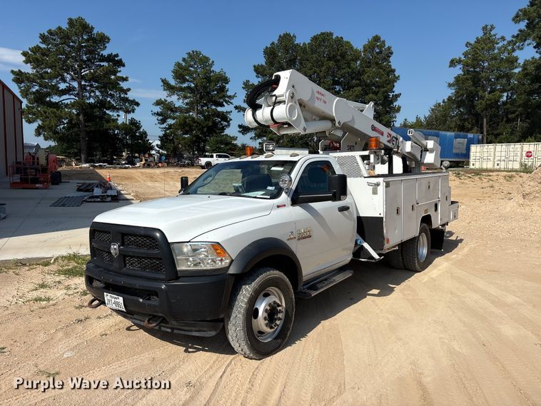 2017 RAM 5500 bucket truck - EU5777
