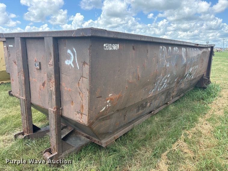 Wastequip May Fab roll-off dumpster - EU5823