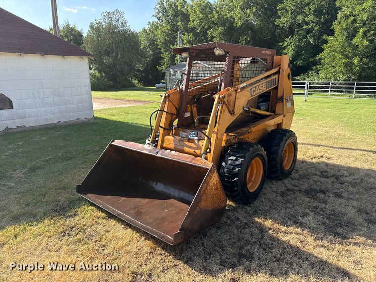 1990 Case 1845C skid steer loader - EW4068