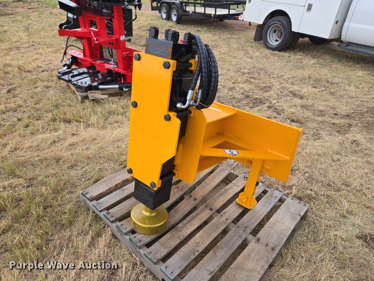 2026 GIYI AD680 skid steer post driver - EW8517