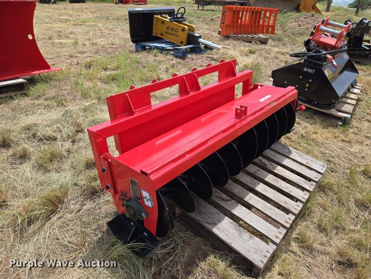 2026 GIYI TBF68 skid steer trench backfiller - EW8518