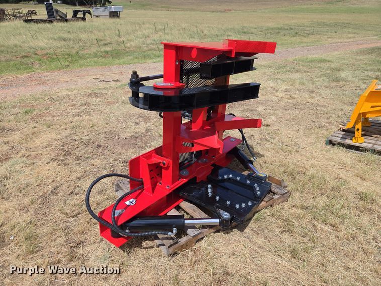 2026 GIYI TS75 skid steer tree shear - EW8519