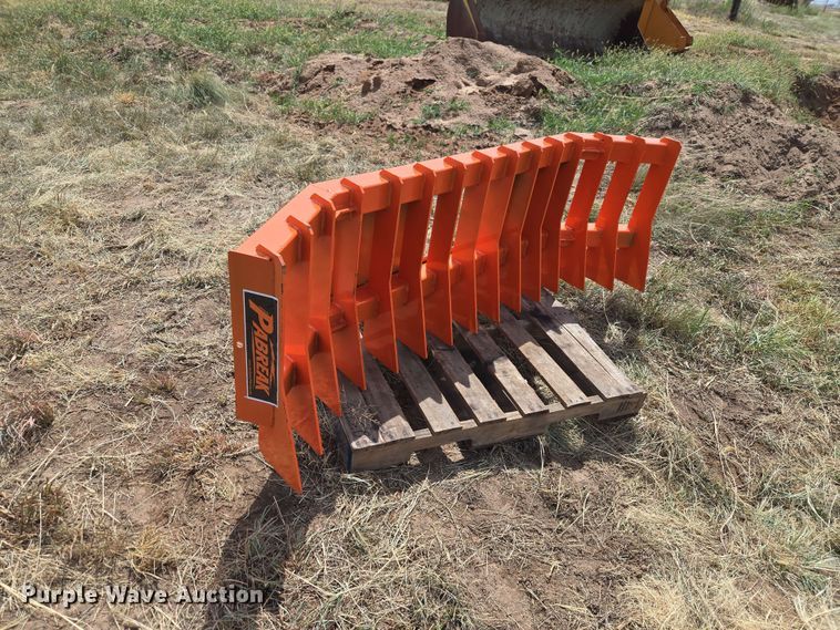 Pabreak skid steer root rake - EW8522