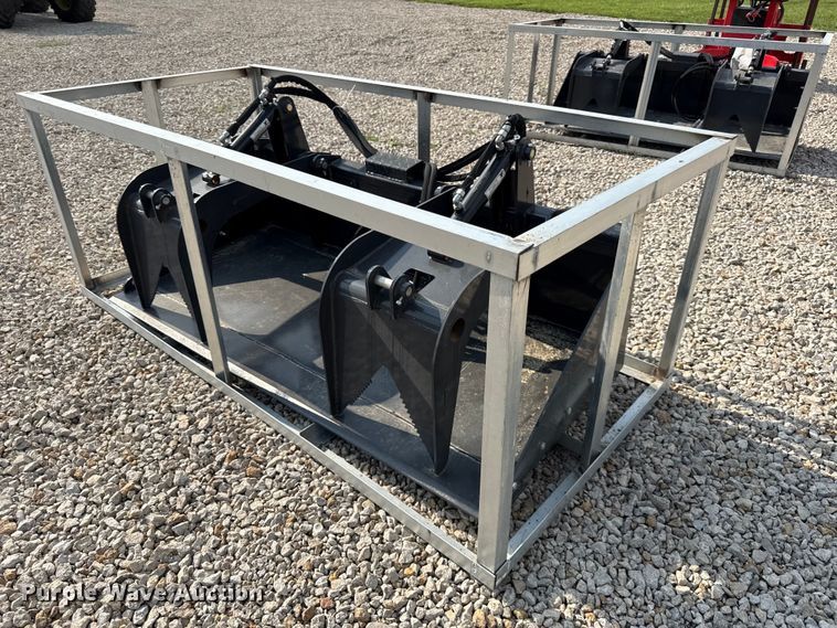 2025 LandHonor SGB-11-72W skid steer grapple bucket - EX2116