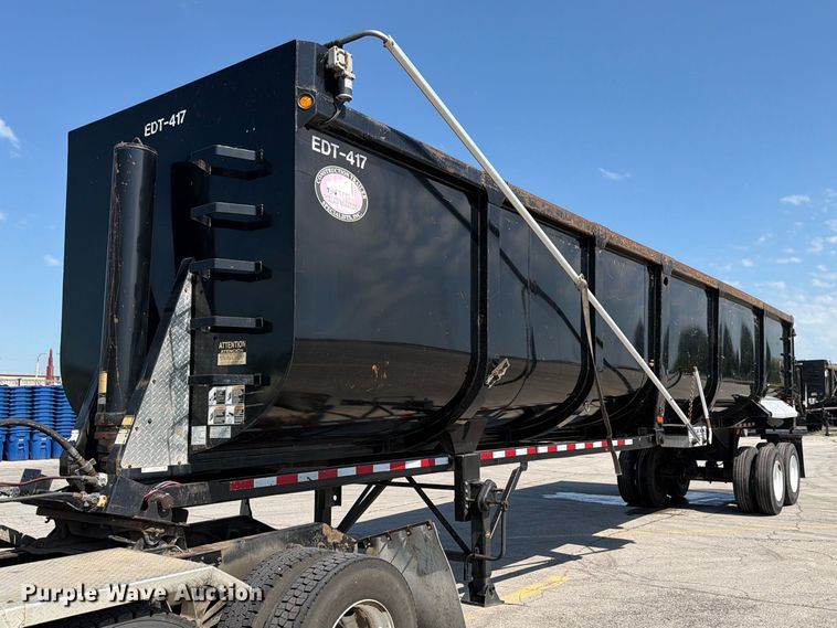 2018 Construction Trailer Specialists end dump trailer - EX4033