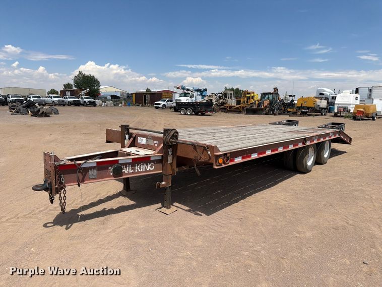 2000 Trail King TK18-2400 equipment trailer - FM7589