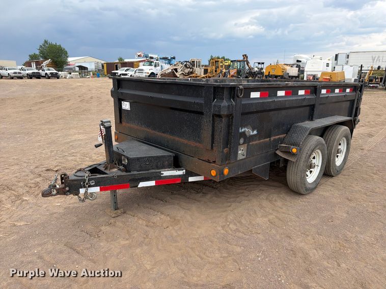 2008 Load Trail dump trailer - FM7593