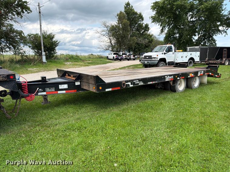 2011 Talbert AC-20 equipment trailer - FN5749