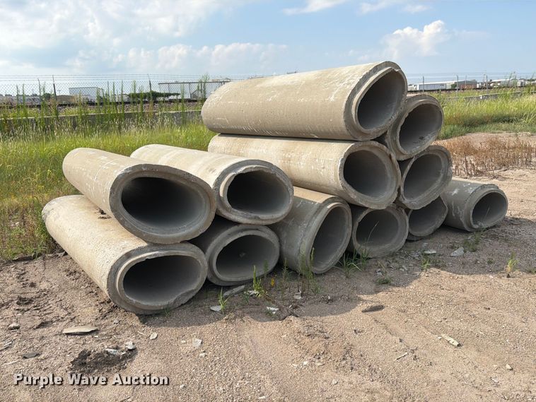 Elliptical concrete drain pipes - MZ9712