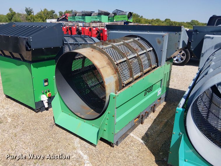 Erie Industries GF480 trommel screen - NC9781