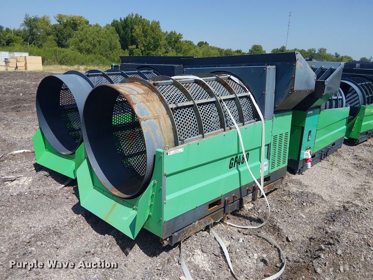 Erie Industries GF480 trommel screen - NC9785