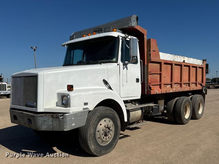 1994 White GMC WG dump truck - NJ9253