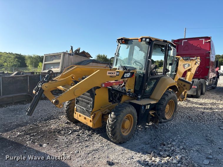 2019 Caterpillar 416F2 backhoe - YA3383